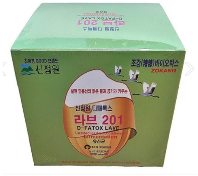 조강식품 신정원 디토팩스 유산균 라브 201 스틱 60포, 5g, 60개