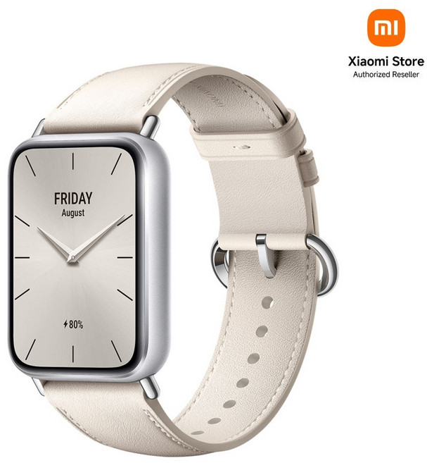 샤오미 미밴드 9 프로 스마트밴드, 0 치즈화이트, 4.6cm, GPS + 블루투스