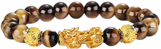 조은디 천연 호안석 비휴 남녀공용 팔찌 액막이 금전운 재물운