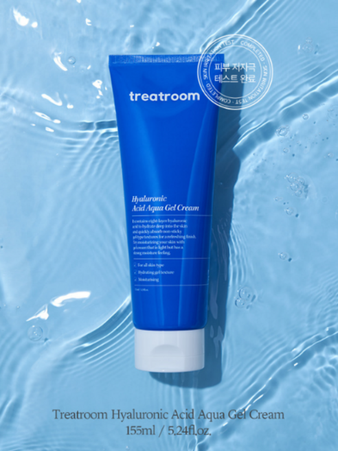 트리트룸 히알루론산 아쿠아 저자극 젤크림, 155ml, 1개