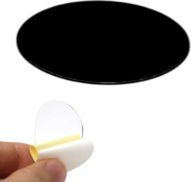 (큰사이즈 초강력) 50mm 원형 자석에 붙는 플레이트 철판, 3개