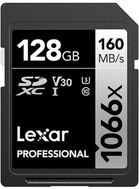 렉사 SD카드 LSD10660 블랙, 128GB, 1개