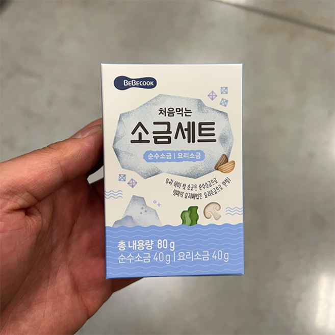 베베쿡 처음먹는 소금세트, 80g, 1개