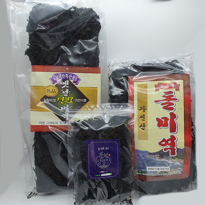 통영섬멸치 국내산 청정해역 남해안 돌미역 건미역 자른미역, 자른미역150g, 1개
