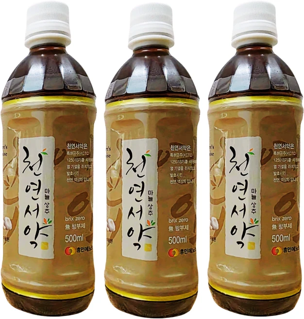 면역력 강화 컨디션 유지 천현수 박사 산화질소 엔오팜 천연서약 500페트병, 3병, 500ml - 쿠팡