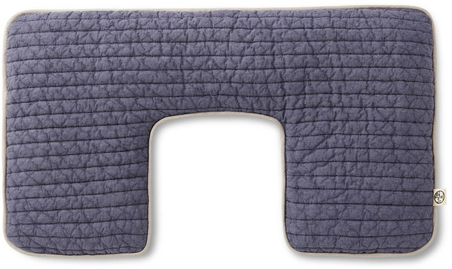 현미온미 목 어깨 찜질팩 온찜질 핫팩 네이비, 1개