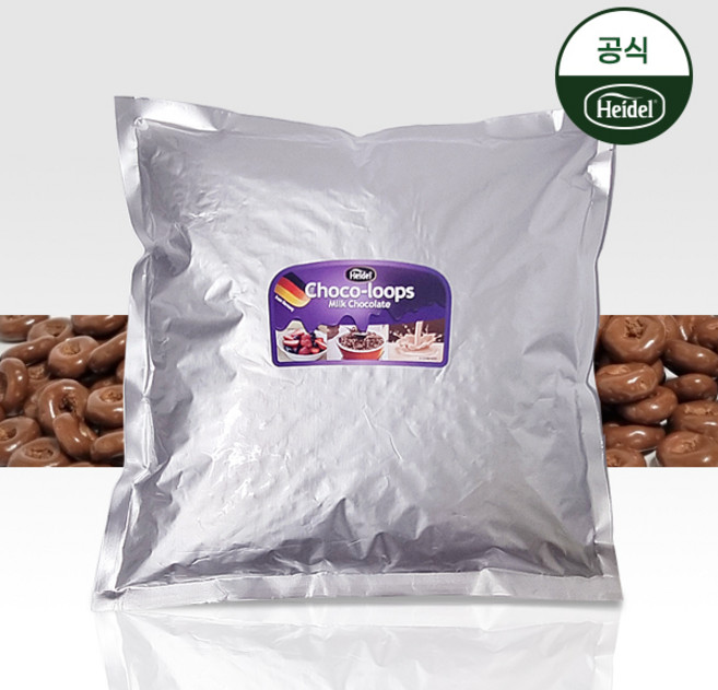 하이델 밀크 초코룹스 초코링 시리얼, 1개, 2.5kg