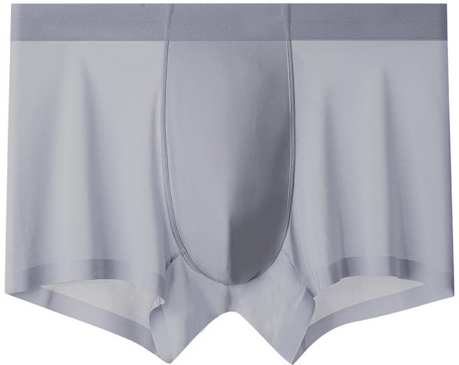 男士冰絲無痕平角內褲