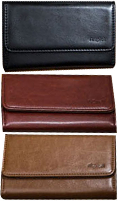 스톤스틸 휴대폰 허리 띠 벨트 수납 파우치 케이스 핸드폰 가로형 허리케이스, 특대형, 와인, 1개