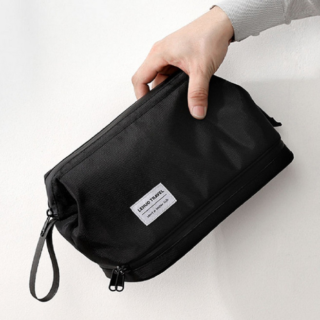 리브온 여행용 세면도구 파우치 대용량 워시백 화장품 정리