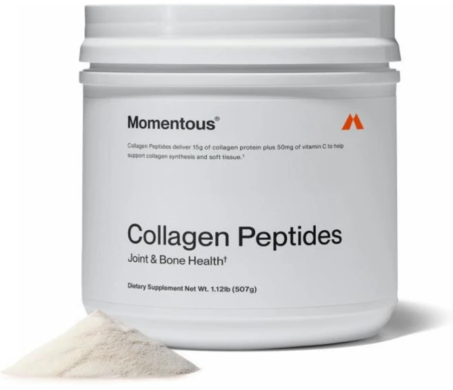 Momentous Grass Fed Collagen Peptides Powder - Collagen Protein Powder with Fortigel & Vitamin-C f, 30 Serving Bag, 1개, 507g - 쿠팡