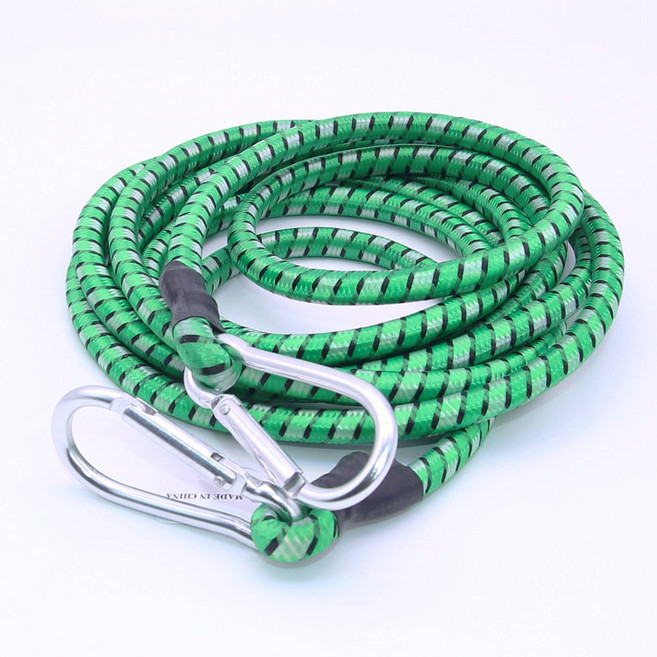 에이프릴 카트 자전거 고리 고정끈 3m, 1개, 녹색