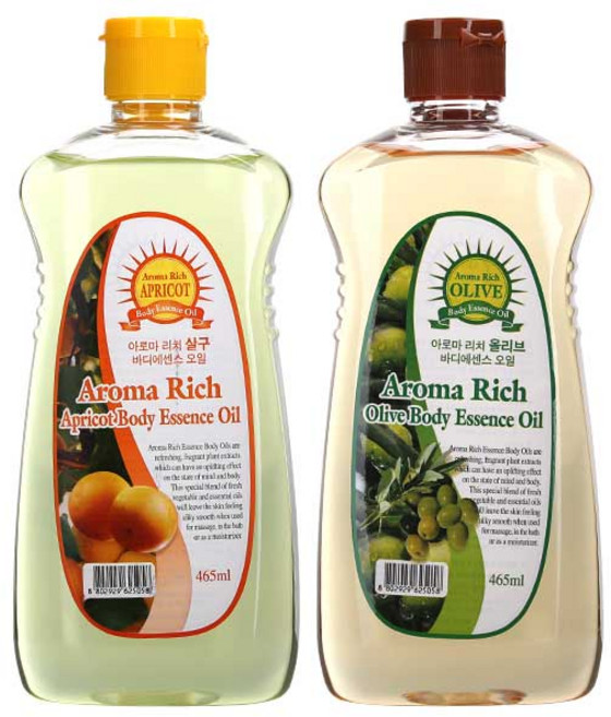 이노벨라 아로마 리치 바디 에센스 오일 살구+올리브, 2개, 465ml