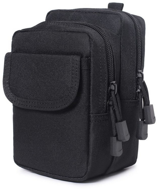 戰術風格手機雜物腰包 耐磨防潑水可穿皮帶工具包