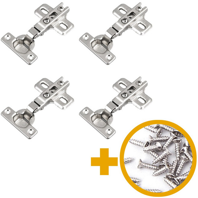 국산 욕실장 경첩 90도 아웃도어 싱크경첩, 4개