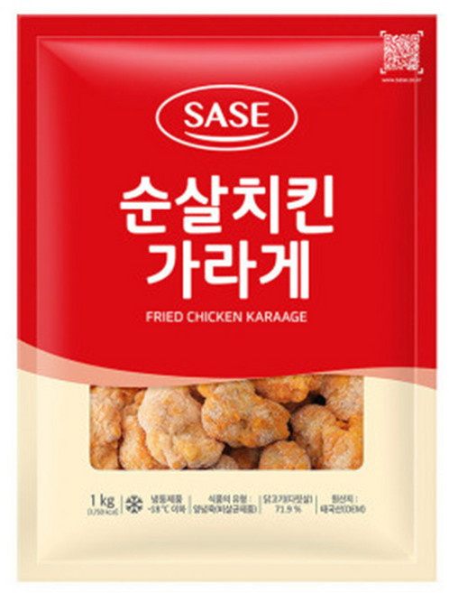 사세 순살치킨 가라아게 1kg, 1개