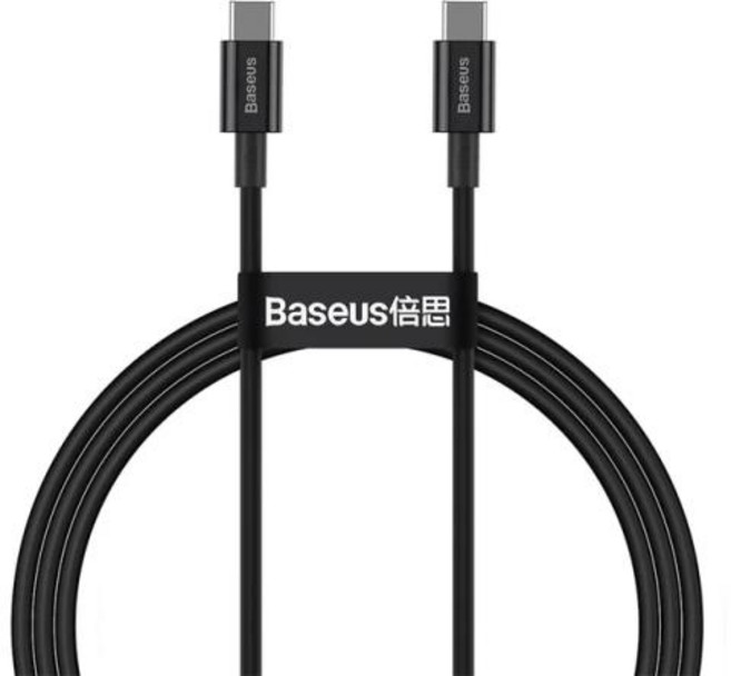베이스어스 Baseus Superior 시리즈 고속 충전 데이터 케이블 USB-C타입 66W 100W C타입-C타입, 10) TypeC to TypeC 100W - 2m, 1개