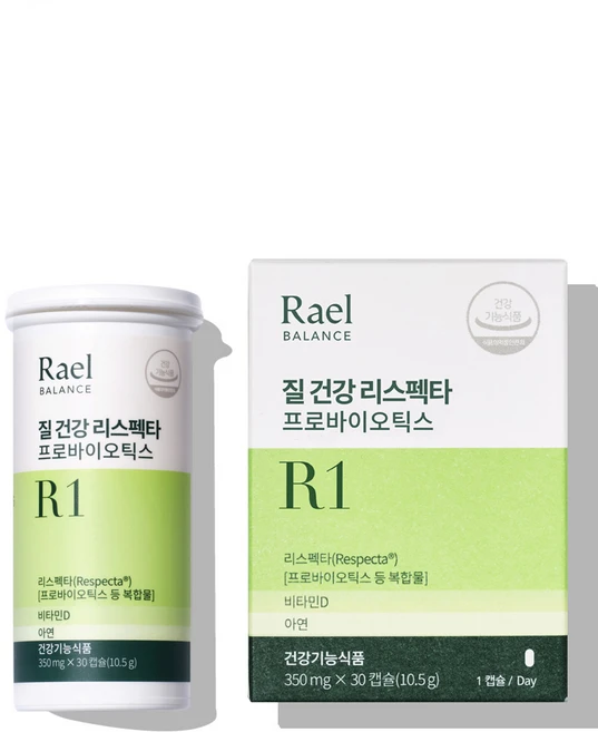 라엘밸런스 질 건강 리스펙타 프로바이오틱스 10.5g, 30정, 1개 - 쿠팡