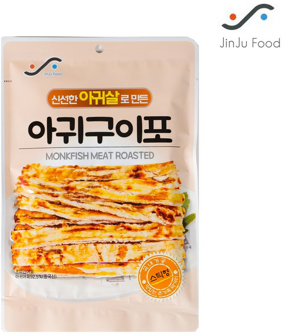 진주식품 아귀구이포 45g, 1개