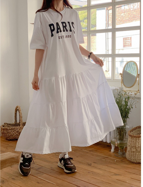 나비닷 임산부원피스 캉캉스커트스타일