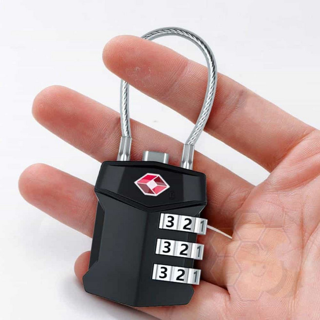캐리어 가방 자물쇠 여행용미니자물쇠 번호열쇠자물쇠