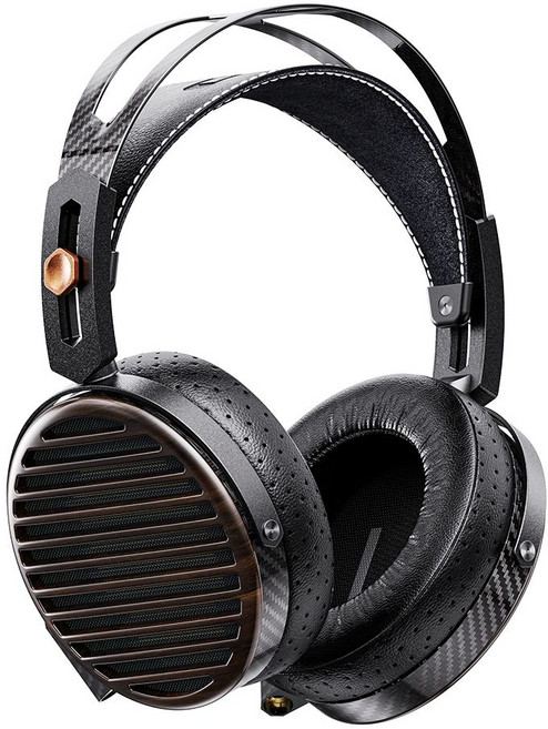 FiiO 피오 FT7 HIFI 헤드폰 평판형 고해상도, 블랙카본패턴, 기본 색상