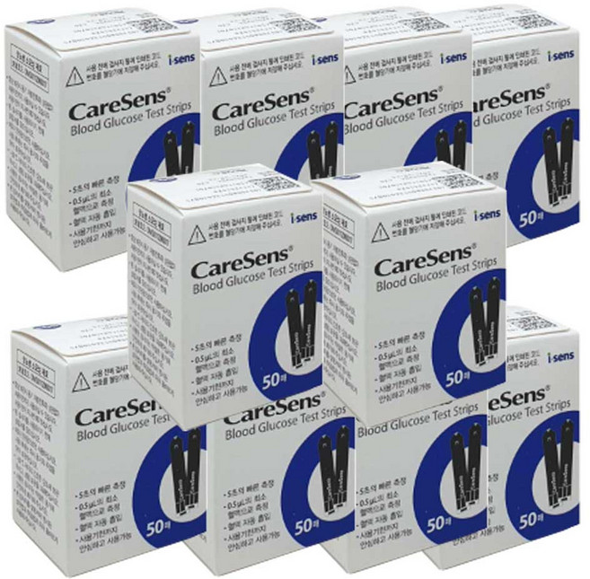 케어센스 혈당시험지, 50개입, 10세트