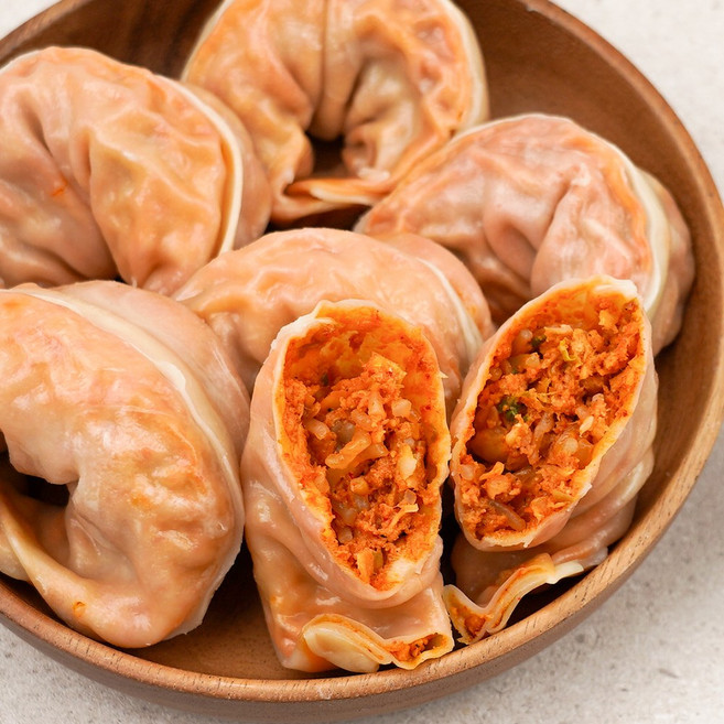 담두 김치왕만두_1.4kg 대용량 업소용 간식 찐만두 김치만두 만두, 단품, 단품