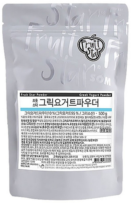 솜 그릭요거트 파우더 500g 1박스 20개, 1개입