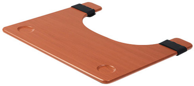 장기요양기관 지정 업체 허준의료기 휠체어 장착 나무 원목 식탁 환자 식탁 휠체어 테이블 휠체어 보조 식탁 휠체어 식판, 1개, 휠체어 원목 나무 식탁