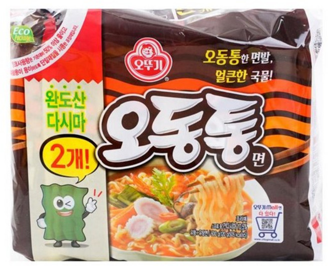 오뚜기 오동통면한박스40봉지, 4개