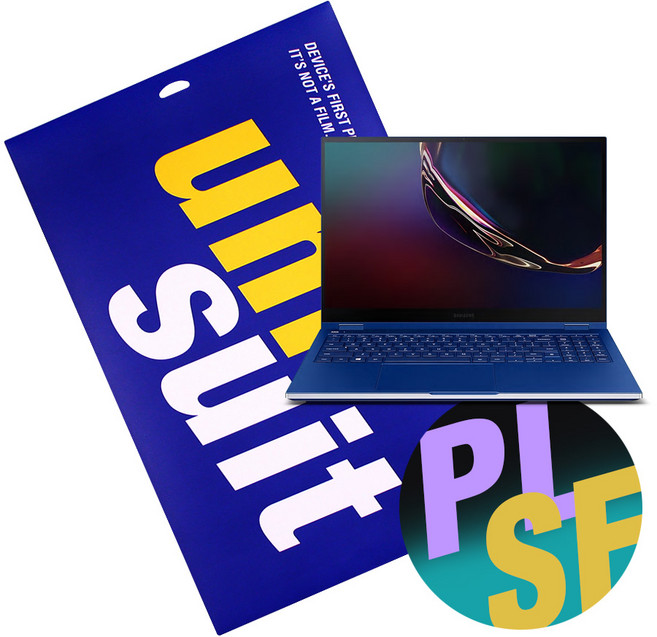 유니슈트 삼성 갤럭시북 플렉스 15형(NT950QCG) 종이질감 스케치+서피스(상/하판/팜레스트) 필름 3종 세트(UT191367), 1개