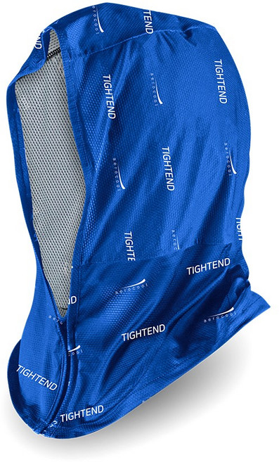 타이트엔드 후드 선쉐이드 햇빛 가리개, 블루, 1개