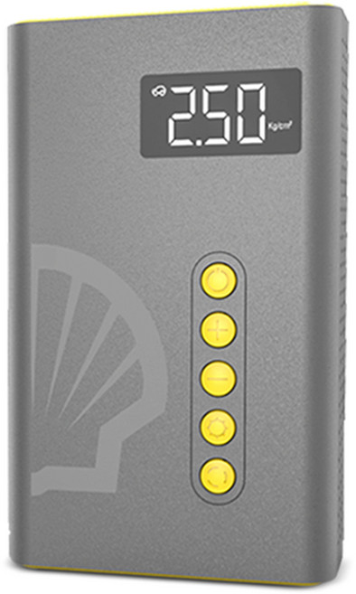 Shell 殼牌 4合1汽車應急電源打氣機 SL-AC001JP 具備汽車啟動、輪胎充氣、行動電源與LED照明功能, AC001標準版