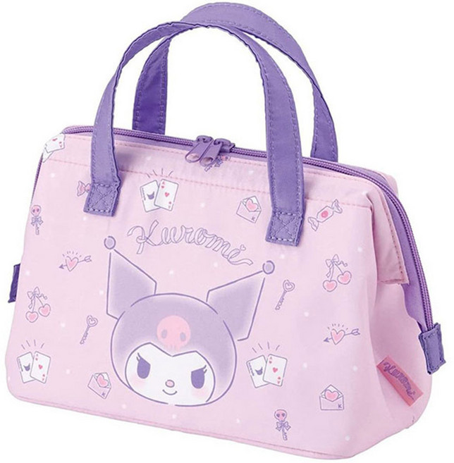 스케이터 쿠로미 도시락 주머니 가방, 상세페이지 참조, 1개