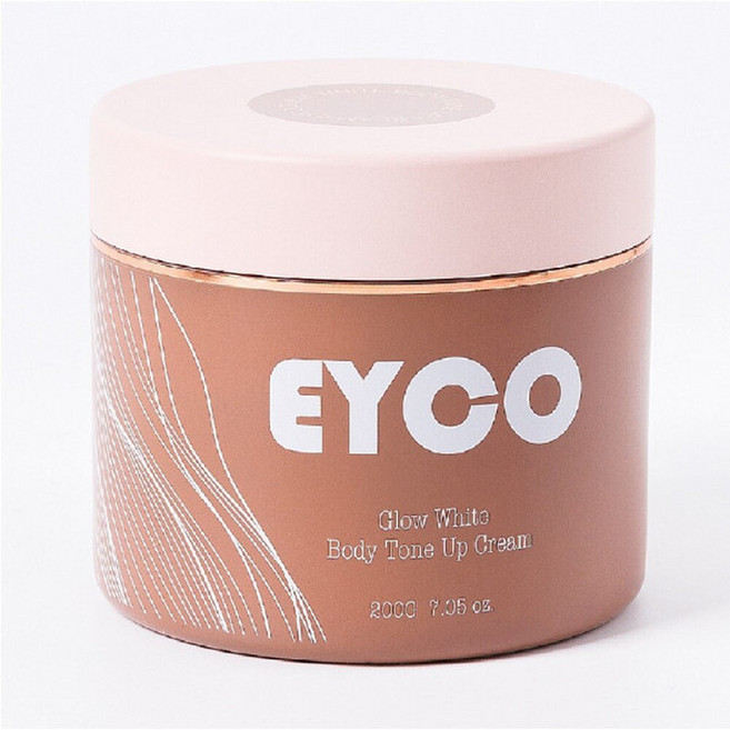 EYCO 글로우 화이트 바디톤업 향기로운 크림, 200g