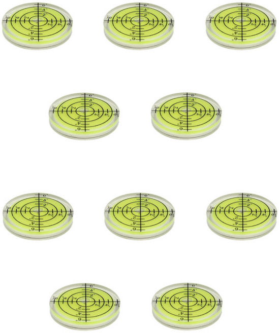 엠에스 원형 수평계 32mm 수평기, 10개
