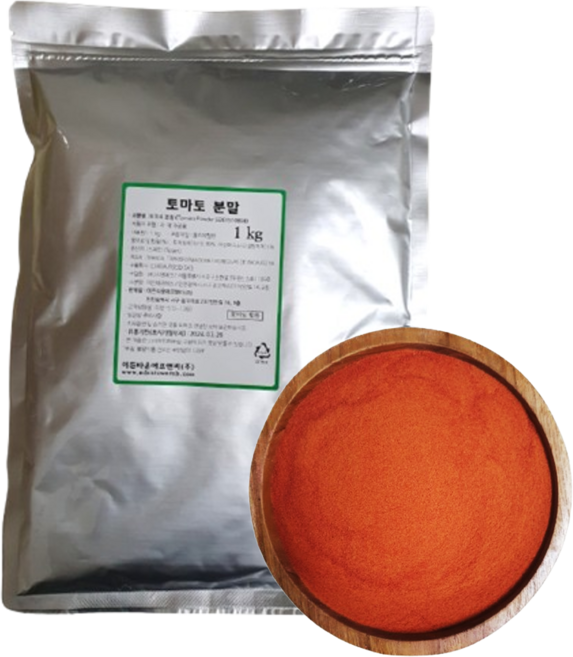 웰라밸 토마토가루 100% 1kg 스페인 토마토분말 파우더, 1개