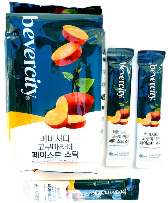 세미 베버시티 고구마라떼 스틱 페이스트, 80g, 1개, 12개입