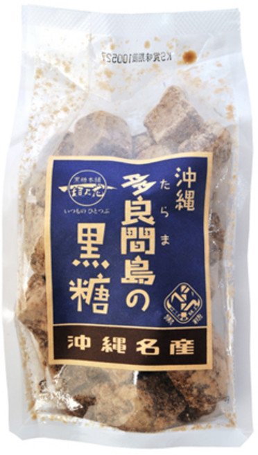 흑당 오키나와 타라마 흑당 덩어리 타입, 1개, 350g