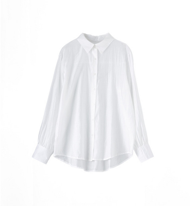 얇은 블라우스 자외선 차단 코트 위에 긴팔 루즈핏 상의 얇은 카디건 셔츠 뉴타임즈 E869L956