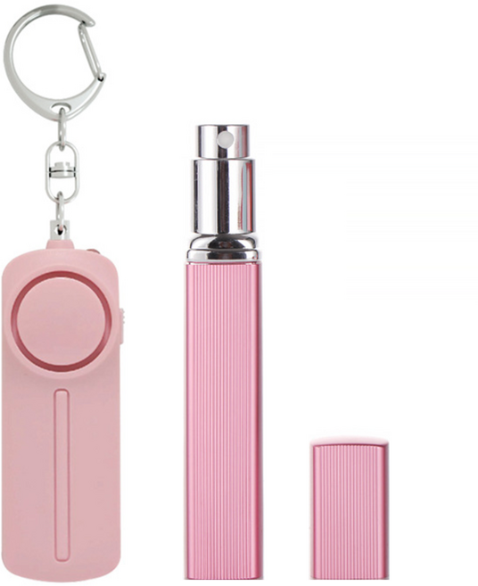 쉴트 휴대용 호신용품 세트, 핑크&퍼플, 1개