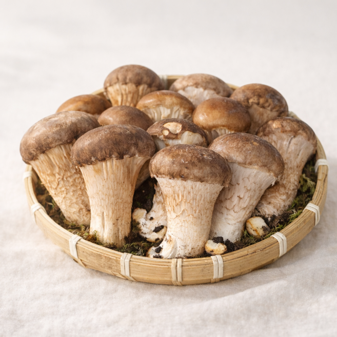 [농장직판]농부맛집 국내산 부여 참송이버섯, 1박스, 가정용 1kg