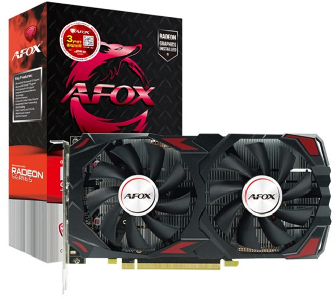 (AFOX) 라데온 RX 580 2048SP H3 D5 8GB 대원씨티에스