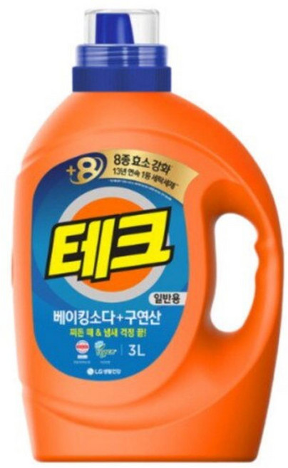 테크 베이킹소다+구연산 일반용, 3L, 12개