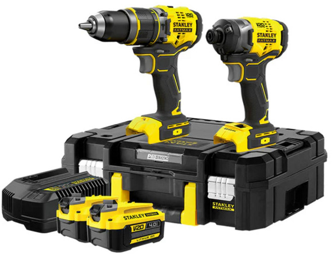 STANLEY 스탠리 충전 콤보세트 임팩 해머드릴 SBDI469M2T-KR, 1세트