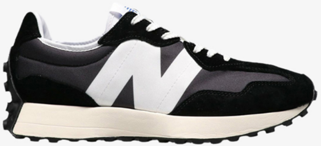 뉴발란스 327 팬텀 블랙 화이트 MS327 (증정품 수납백)