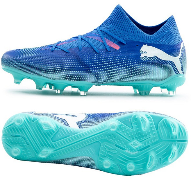푸마 퓨쳐7 매치 FG/AG 남성 축구화 MID 미드 블루