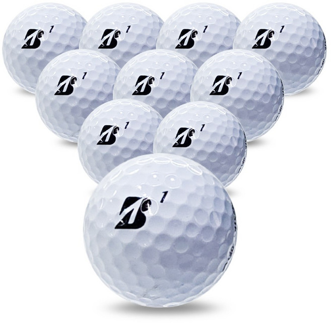 나이스골프 브리지스톤 흰색 A+급 로스트볼, 1개, 10개