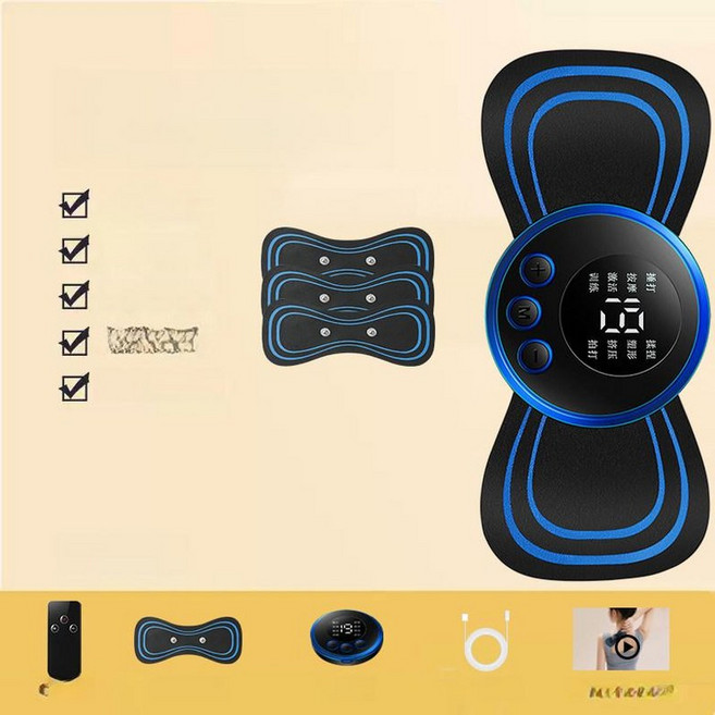 전신 마사지기 허리 등 어깨 목 스마트 근육, 리모컨 마사지기 8개 모델 19개 저항 3개, 기본 모델명/품번